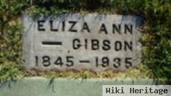 Eliza Ann Gibson