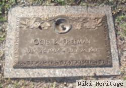 Ocie B Freeman