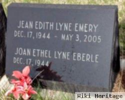 Jean Edith Lyne Emery