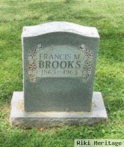 Francis M. "france" Brooks