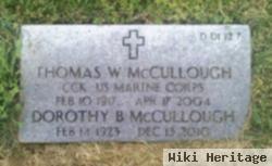 Thomas W Mccullough