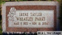 Irene Taylor Wheatley Parks