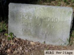 Elsie M Wood