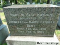 Mary M Bent Hayden