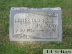 Lester Oldredge Halladay