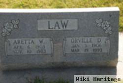 Orville D Law