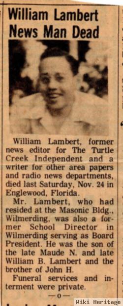 William N. Lambert