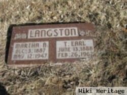 Tony Earl "earl" Langston