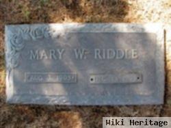 Mary Riddle