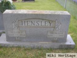 Nettie Ellen Swingle Hensley