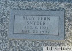 Ruby Fern Snyder