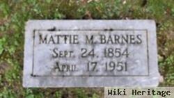 Mattie May Ayers Barnes