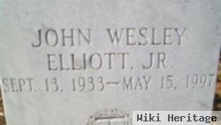 Dr John Wesley "johnny" Elliott, Jr