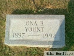 Ona B Yount