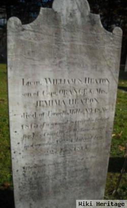 Lieut William S Heaton