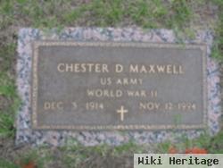 Chester D. Maxwell