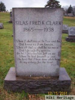 Silas Fred'k Clark