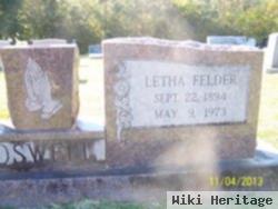 Letha Felder Oswell