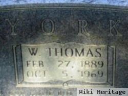 W. Thomas York