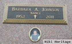 Barbara A. "nanci" Johnson