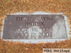 Theta Payne Biddix