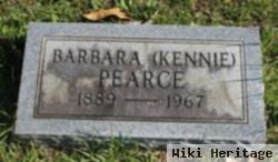 Barbara "kennie" Pearce