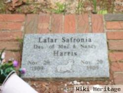 Lalar Safronia Harris