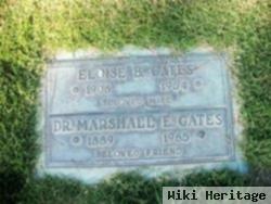 Dr Marshall Edison Gates