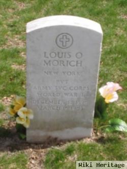 Louis O Morich