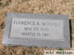 Florence K Mooney