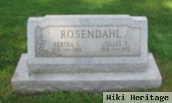 Bertha C Rosendahl