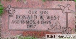 Ronald W West