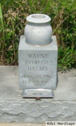 Wayne Everette Helms