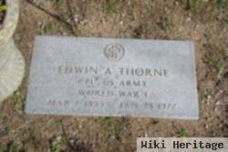 Edwin A Thorne