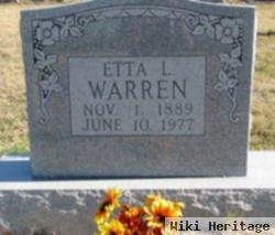 Etta Lucinda Rice Warren