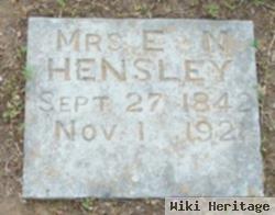 Mrs E N Hensley