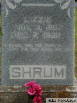 Elizabeth Jenetta "lizzie" Sisco Shrum