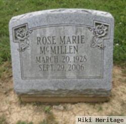 Rose Marie Speece Mcmillen