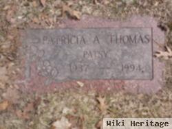 Patricia A "patsy" Thomas