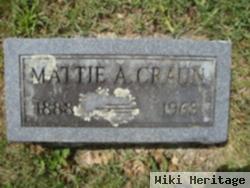 Mattie A. Craun