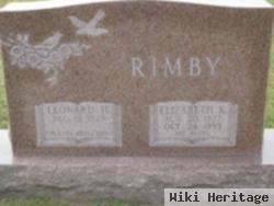 Elizabeth K Helms Rimby