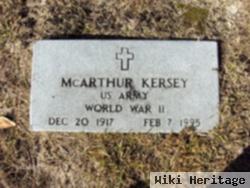 Mcarthur Kersey