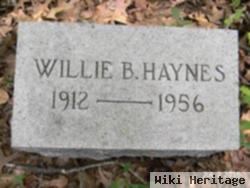 Willie B Haynes