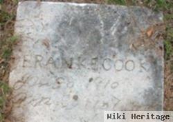 Frank E Cook