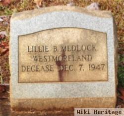 Lillie B Medlock Westmoreland