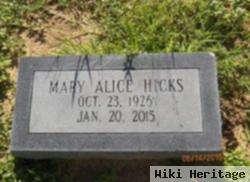 Mary Alice Bosenberg Hicks