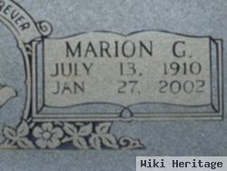 Marion G Smith