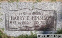 Harry E Hinshaw