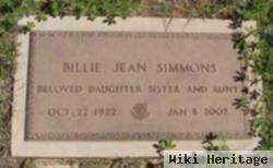 Billie Jean Carr Simmons