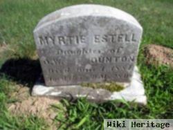 Myrtle Estelle "myrtie" Dunton